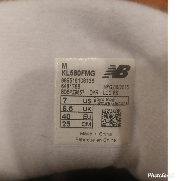 Boys big kids New Balance - Picture 6 of 6